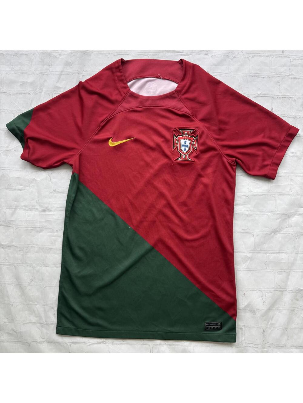 Nike Portugal National Team Jersey Red Green National Team Soccer Football Small